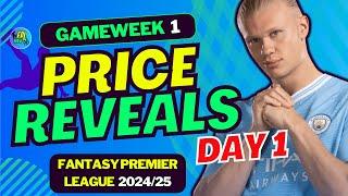 FPL 2425 FIRST 20 PLAYERS PRICE REVEALS REACTION  FANTASY PREMIER LEAGUE 202425 TIPS