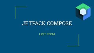 Jetpack Compose - List Item