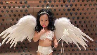 Taiwanese actress dresses her daughter as a lingerie model