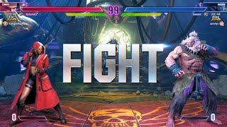 Street Fighter 6  Kazunoko Rank #1 Cammy Vs Kawano Akuma  SF6 High Level Matchs