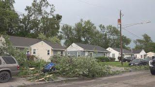 Severe weather leaves damage behind in Des Moines