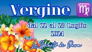 Vergine ️dal 22 al 28 Luglio 2024 #oroscopovergine #previsionisettimanali #tarocchiamore #virgo