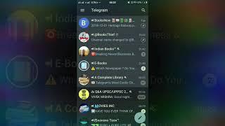 Top Telegram Channels For Free E-books
