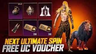 Free Ultimate Spins  Next Ultimate Spin is here  Mythic Emotes PUBGM