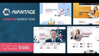 Avantage - Business Consulting WordPress Theme
