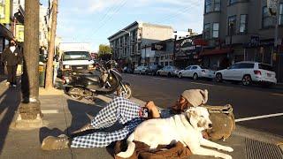 Haight-Ashbury San Francisco is a ghost  town