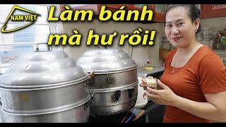 Nam Việt bán được mẻ bánh bao đầu tiên nhờ hàng xóm ủng hộ hết mình