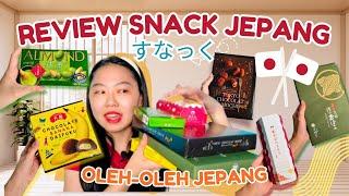 REVIEW SNACK OLEH-OLEH DARI JEPANG   Mochi Daifuku Matcha Castella DLL  ENAK GA YA? 