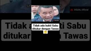 Tidak Ada Bukti Sabu di Tukar Dengan Tawas Teddy Minahasa #shorts #teddyminahasa #kasusnarkoba