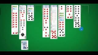 2 Suit Spider Solitaire  ПАСЬЯНС ПАУК ДВЕ МАСТИ