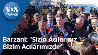 Barzani “Sizin Acılarınız Bizim Acılarımızdır” VOA Türkçe
