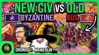 AoE4 - Can Drongos Byzantines DOMINATE the Rus? Byz vs Rus