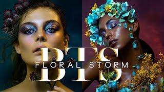MY FIRST BEAUTY EDITORIAL SHOOT Floral Storm for Lucys Magazine