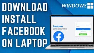 How to install Facebook app in Laptop 2023  Download Facebook in Windows 111087