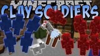 CLAY SOLDIERS MOD Mini Soldaten Hasen Pferde Deutsch