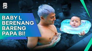 YANG DITUNGGU  BABY L BERENANG BARENG PAPA BI  TERNYATA SENENG & GA REWEL 