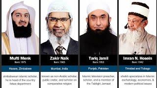 Muslim scholars from different countries #muslimscholars