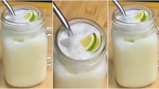 This is the Best Lemonade Recipe - Brazilian Lemonade  ASMR Cooking  How To Make Lemonade At Home