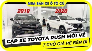 Cặp Xe Toyota Rush 2019 Màu Đen và Màu Trắng Siêu Đẹp Mới Về- Giá Cực Tốt  Huệ Xe Cũ