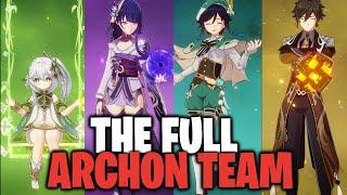 The INDESTRUCTIBLE Archon Team  Genshin Impact