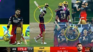 Virat kohli century Virat kohli battingRcb vs SRH match highlights@DCricket@criccard@Crickon