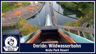 Onride Wildwasserbahn im Heide Park Resort 2023  POV 4K 60FPS