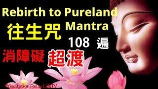 【往生咒】往生咒 108遍  附計數表 Rebirth to Pureland Mantra 拔一切業障根本得生淨土陀羅尼 誦持 往生咒 能往生淨土 消除業障