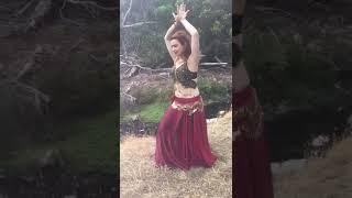 Belly Dance Video In Nature  Beautiful Girl Dance In Nature