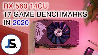 RX 560 14CU in 2020 17 Game Benchmarks RX 560D RX 460