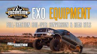 2000 Ford Excursion - Full-Traction 4-link Coil-Over Conversion & Rear RTLS Suspension