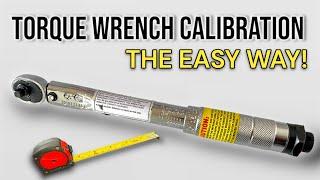 CALIBRATE YOUR TORQUE WRENCH IN UNDER 5 MINUTES NO SPECIAL TOOLS REQUIRED