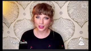 EXCLUSIVE Taylor Swift - Backstage at Grammys  Talks About Her Performance and more