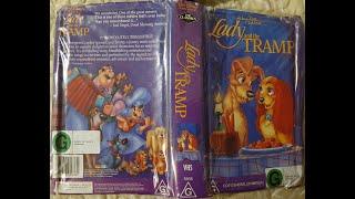 Lady and the Tramp New Zealand VHS Closing Disney 1990