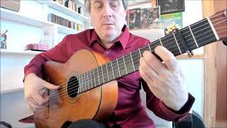 Bulerías Monday 53 - Francisco Antonio - Por Medio Falseta - Flamenco Guitar Tutorial with Metronome