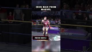 Iron Man from Marvel in WWE 2K22