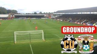 Groundhop Cambridge United VS Coventry City Abbey Stadium