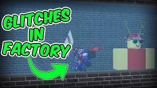 ALL GLITCHES ON FACTORY  MM2 GLITCHES #9