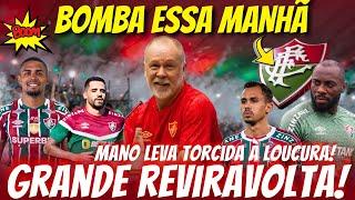 URGENTE ACABA DE SER CONFIRMADO SURPRESA TOTAL NEM ACREDITO TORCIDA REAGE NA WEB  FLUMINENSE