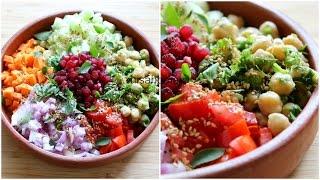 Weight Loss Salad Recipe For Dinner - How To Lose Weight Fast With Salad - Indian Veg MealDiet Plan
