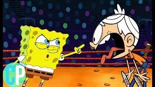 SpongeBob SquarePants Vs Lincoln Loud Cartoon Rap Battle Crossovers  The Loud House 