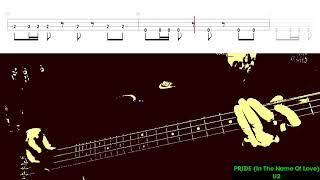 Pride In The Name Of Love by U2 - Bass Cover with Tabs Play-Along