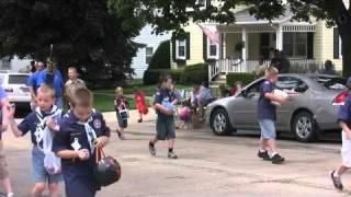 Lanark Illinois Old Settlers Days Sesquicentennial Celebration Parade 1