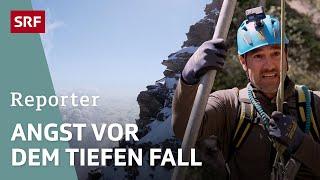 Bergsteigen mit Höhenangst – Wie schaffe ich es meine Panik zu überwinden?  Reportage  SRF