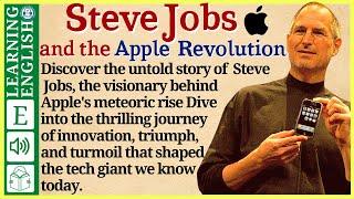 Learn English through Story ⭐ Level 3 – Steve Jobs – Graded Reader  WooEnglish