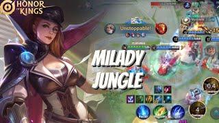 Honor of Kings Milady Jungle Is Broken Mythic rank
