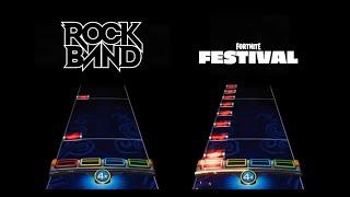 Dont Fear The Reaper - Rock Band 1 VS Fortnite Festival Chart Comparison - Pro Drums