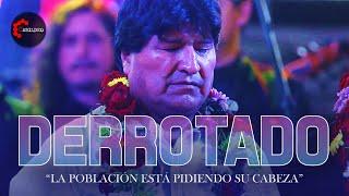 EVO MORALES ESTÁ DERROTADO ¡LA POBLACIÓN ESTÁ PIDIENDO SU CABEZA  #CabildeoDigital