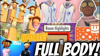 Players Level 50 Have Full Body Avatars NEW Puma Items Studio Classes Highlights - Rec Room Recap