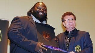 Mark Henry is inducted into the International Sports Hall of Fame