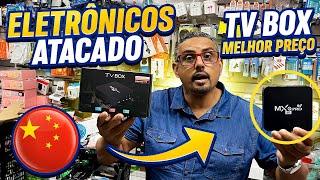 ELETRÔNICOS  TV BOX MELHOR PREÇO NO BRÁS MEGA ELETRÔNICOS